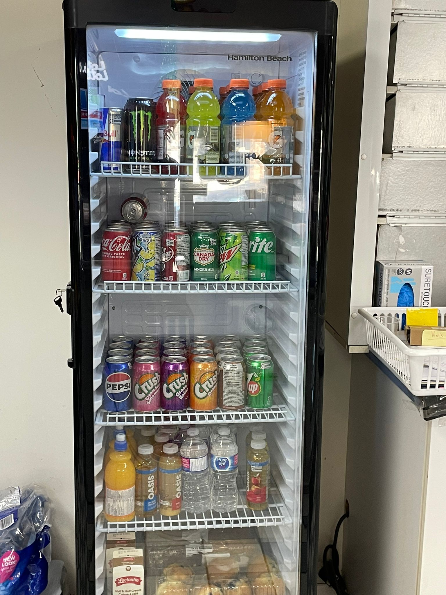 Cold drinks fridge