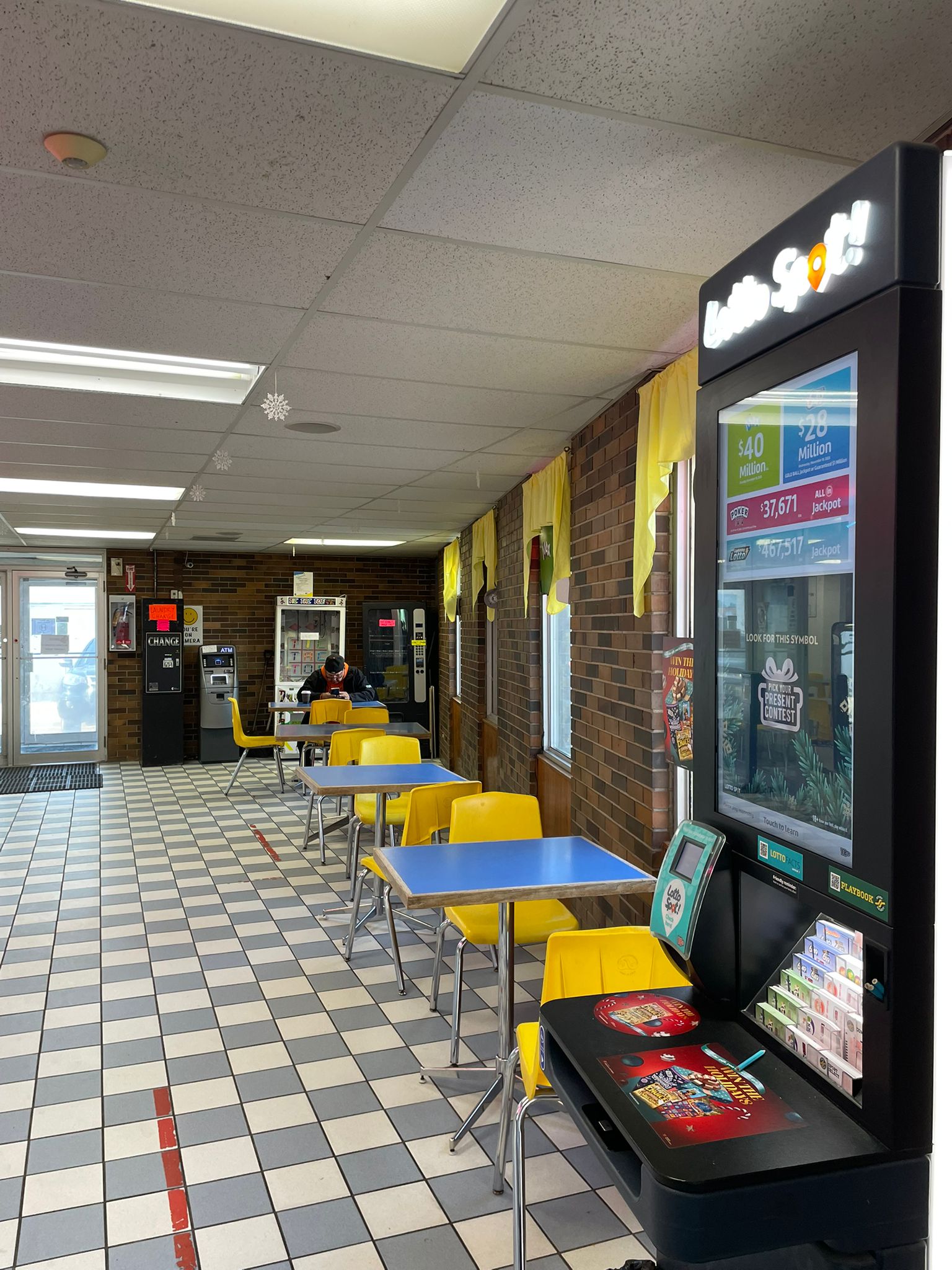 Lotto Spot kiosk