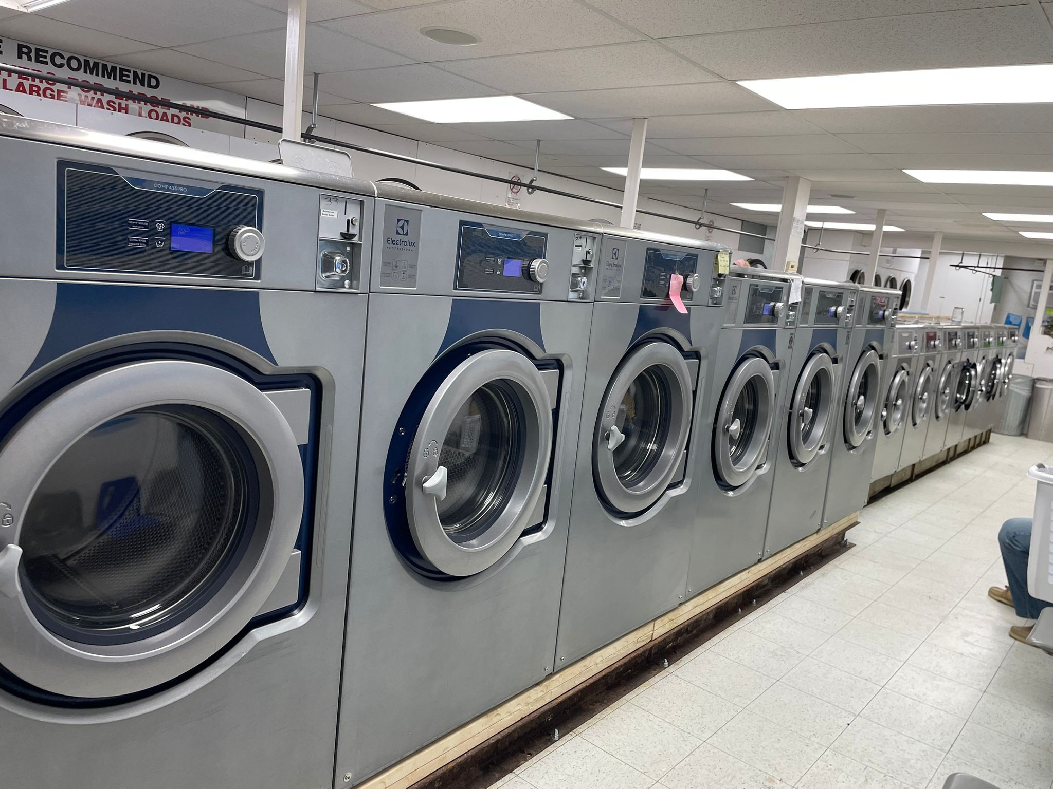 Modern Electrolux washing machines