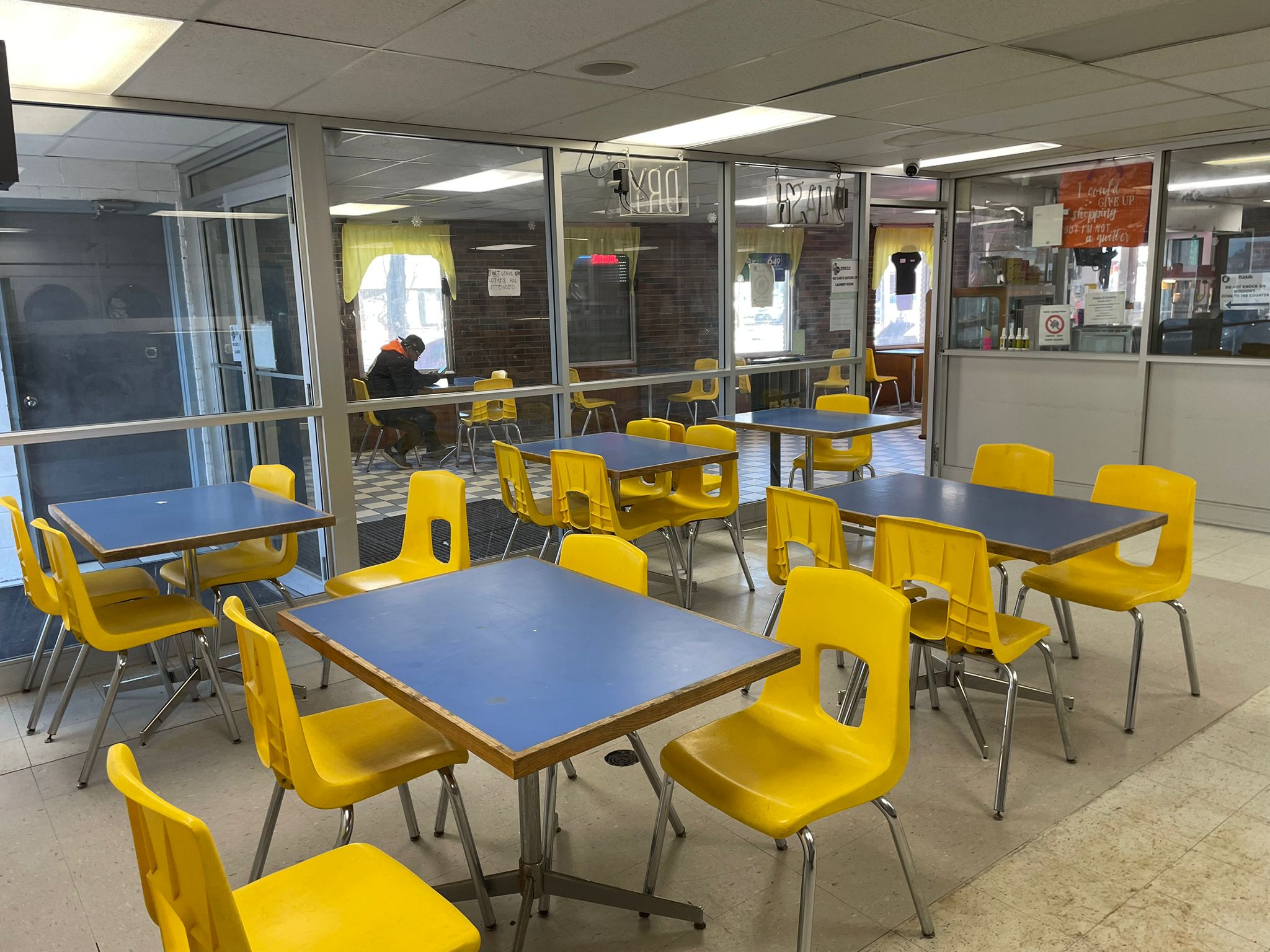 Comfortable seating area